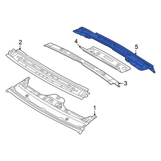 Audi OE - Rear Roof Header Panel