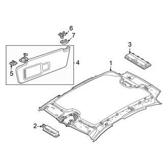 Audi OE - Roof - Interior Trim