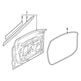 Audi OE - Front Door - Door & Components