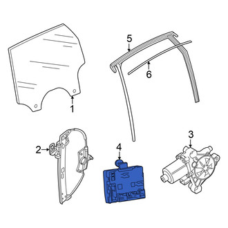 Audi OE - Front Left Door Control Module