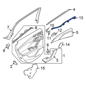 Audi OE - Rear Center Left Courtesy Light