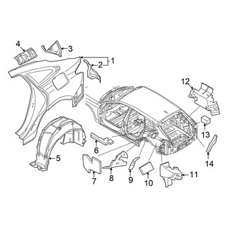 Audi OE - Quarter Panel & Components