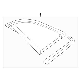 Audi OE - Quarter Panel - Glass