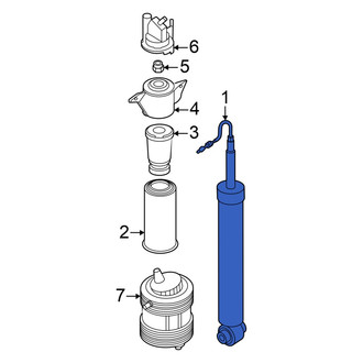Audi OE - Rear Suspension Shock Absorber
