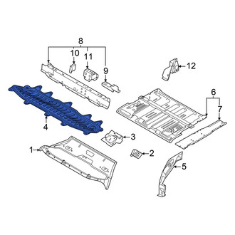Audi OE - Rear Trunk Floor Access Cover