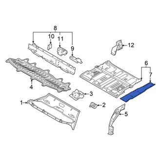 Audi OE - Rear Left Inner Floor Extension