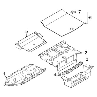 Audi OE - Rear Body & Floor - Interior Trim