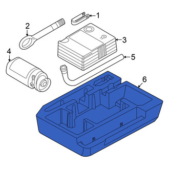 Audi OE - Rear Trunk Floor Storage Box