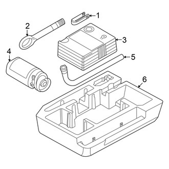 Audi OE - Rear Body & Floor - Jack & Components