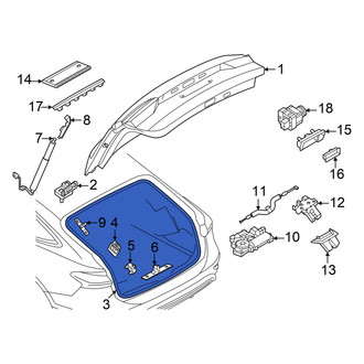 Audi OE - Rear Hatch Seal