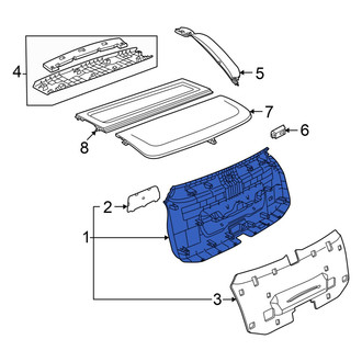 Audi OE - Rear Liftgate Trim
