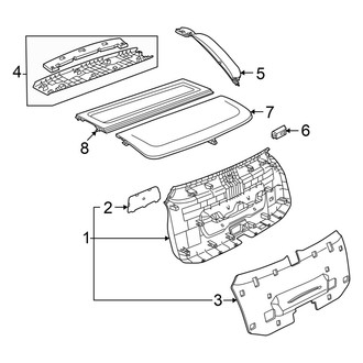 Audi OE - Lift Gate - Interior Trim