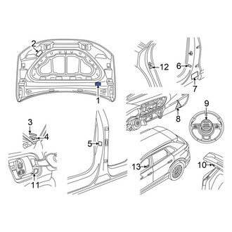 Audi OE - A/C System Information Label