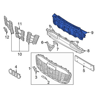 Audi OE - Front Grille Reinforcement