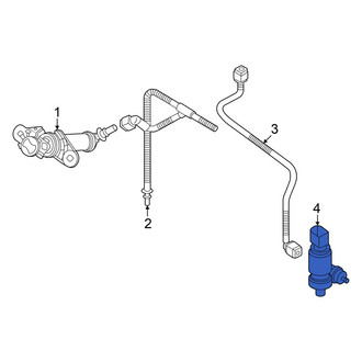 Audi OE - Headlight Washer Pump