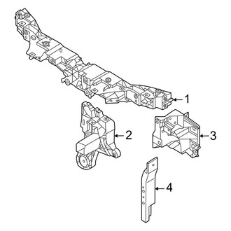 Audi OE - Radiator Support