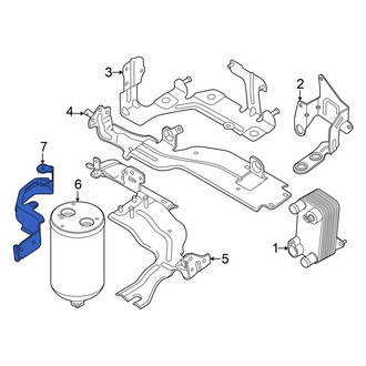 Audi OE - A/C Accumulator Bracket