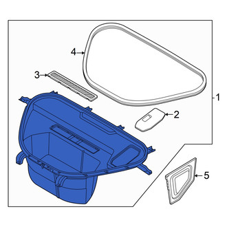 Audi OE - Front Trunk Floor Storage Box
