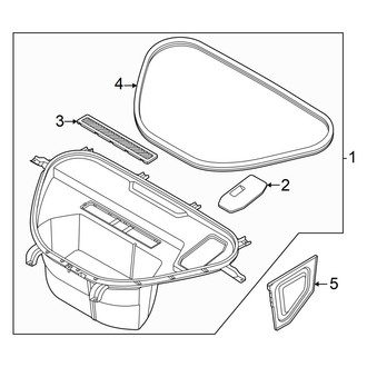 Audi OE - Hood - Cargo Area