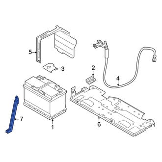 Audi OE - Battery Tray Brace