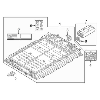 Audi OE - Electrical - Battery (Battery & Components, High Voltage)