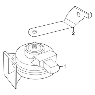 Audi OE - Electrical - Horn