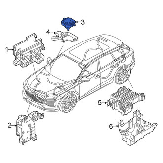 Audi OE - Rear Fuse Box