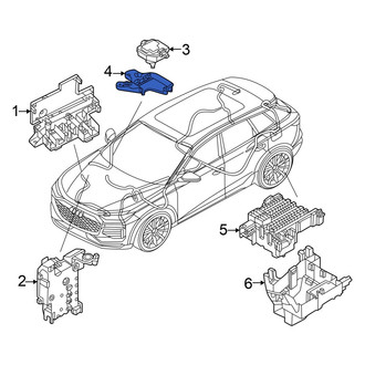 Audi OE - Fuse Box Bracket
