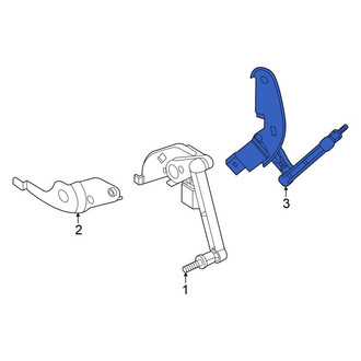 Audi OE - Front Right Rearward Headlight Level Sensor