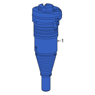 Audi OE - Rear Suspension Shock Absorber