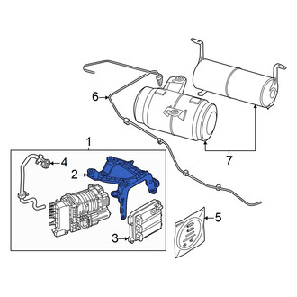 Audi OE - Air Suspension Compressor Bracket