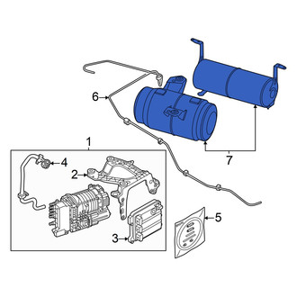 Audi OE - Suspension Self-Leveling Unit Accumulator