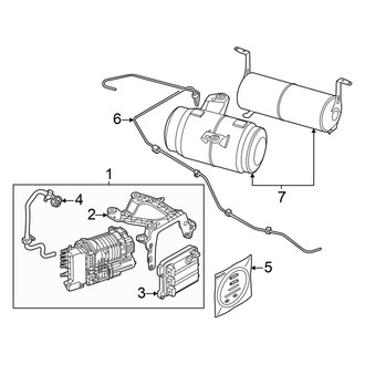 Audi OE - Front Suspension - Air Distribution System (Air Suspension)