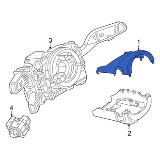 Audi OE - Front Lower Steering Column Cover