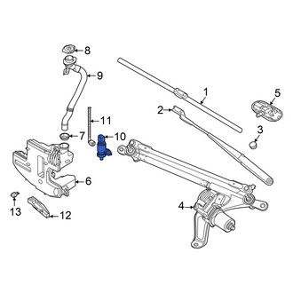 Audi OE - Back Glass Washer Pump