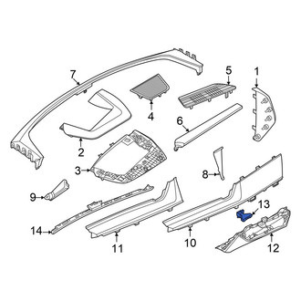 Audi OE - Front Lower Courtesy Light
