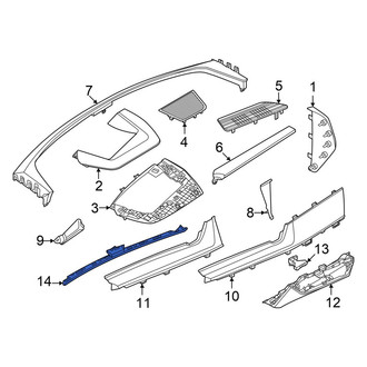 Audi OE - Front Upper Courtesy Light
