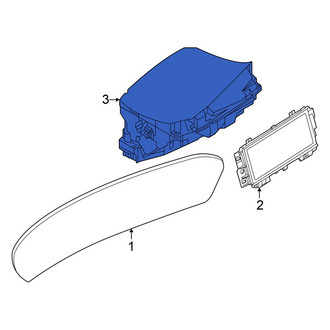 Audi OE - Heads Up Display Assembly