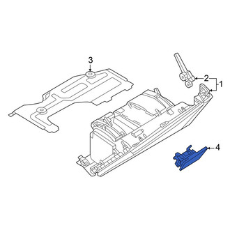 Audi OE - Front Glove Box Handle