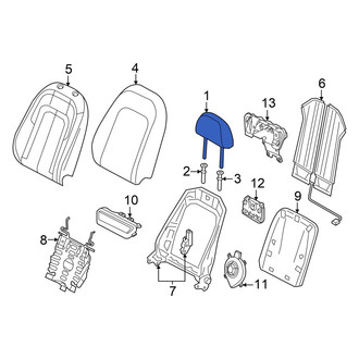 Audi OE - Front Right Headrest