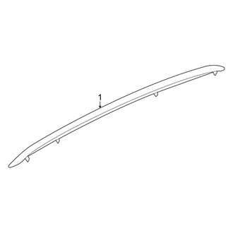 Audi OE - Roof - Exterior Trim (With Panoramic Sunroof)