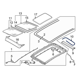 Audi OE - Sunroof Cable