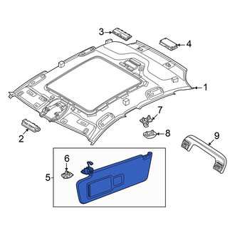 Audi OE - Left Sun Visor