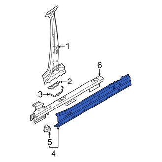 Audi OE - Right Rocker Panel