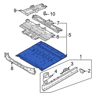 Audi OE - Front Floor Pan