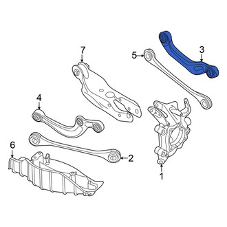 Audi OE - Front Right Lower Forward Suspension Control Arm