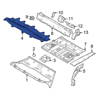 Audi OE - Rear Trunk Floor Access Cover
