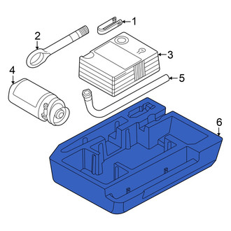 Audi OE - Rear Trunk Floor Storage Box