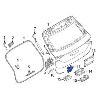 Audi OE - Rear Liftgate Latch