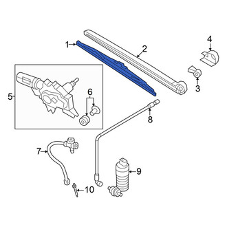 Audi OE - Rear Wiper Blade